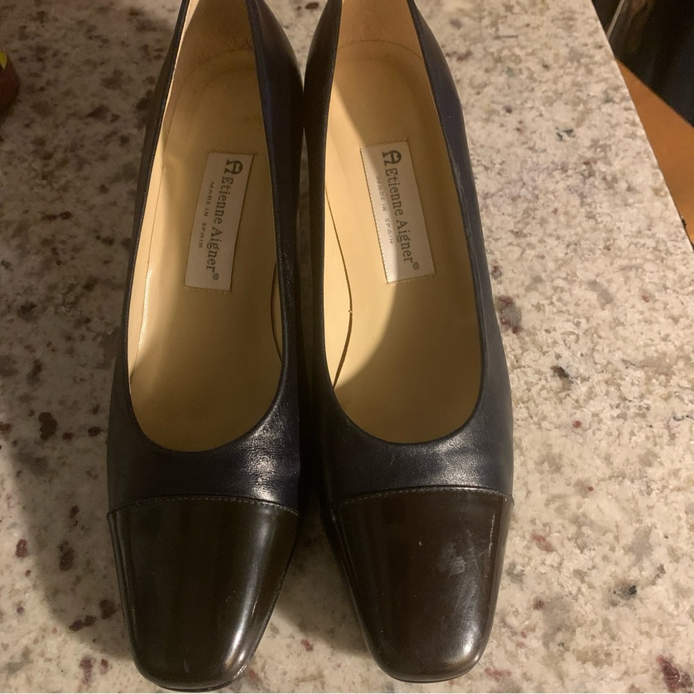Etienne Aigner Black Shoes